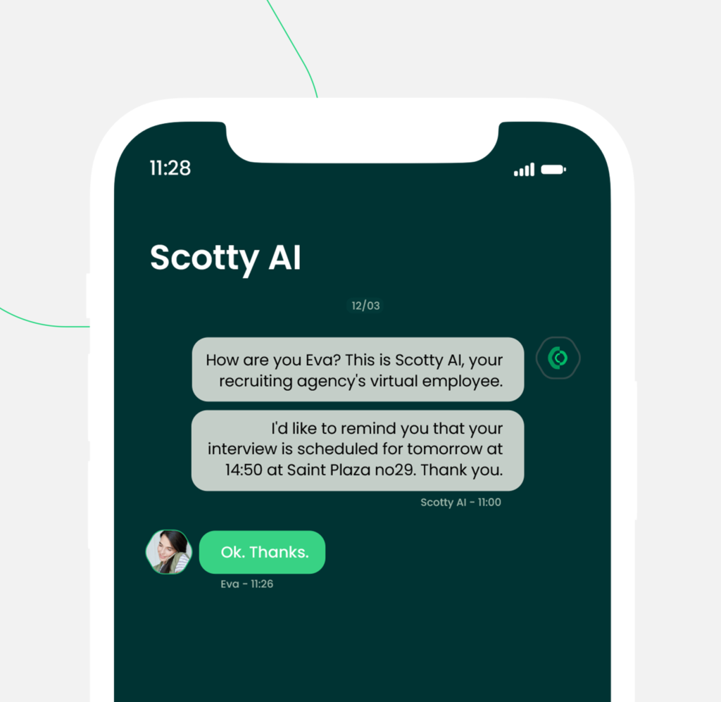 Recruitment - Scotty AI - Follow up - SMS