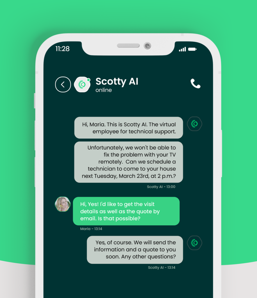 Scotty Technologies - 0800-mycompany SMS